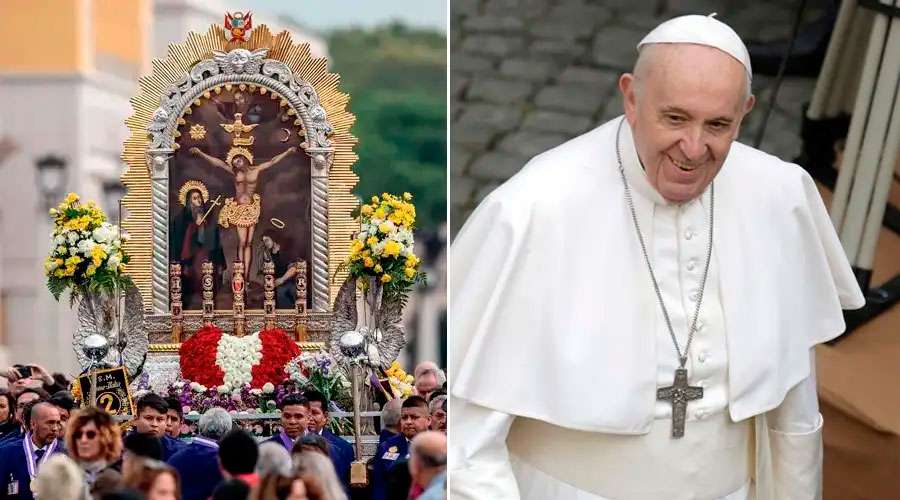 Papa Francisco: Déjense abrazar por el Señor de los Milagros que nunca defrauda – ACI Prensa
