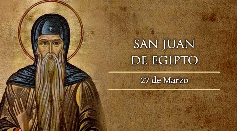 Cada 27 de marzo celebramos a San Juan de Egipto, el hombre que encontró a Dios en el silencio – ACI Prensa