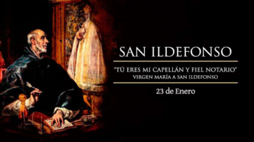 23 de enero: San Ildefonso de Toledo, a quien la Virgen llamó “mi capellán y fiel notario” – ACI Prensa