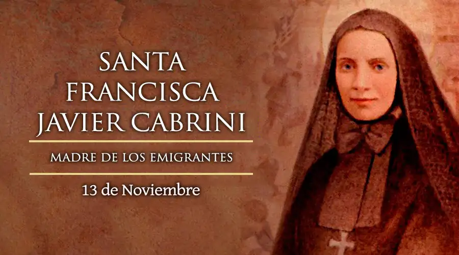 Santa Francisca Javier Cabrini