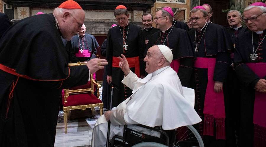 Papa Francisco y obispos alemanes dialogan en el Vaticano sobre polémico Camino Sinodal – ACI Prensa