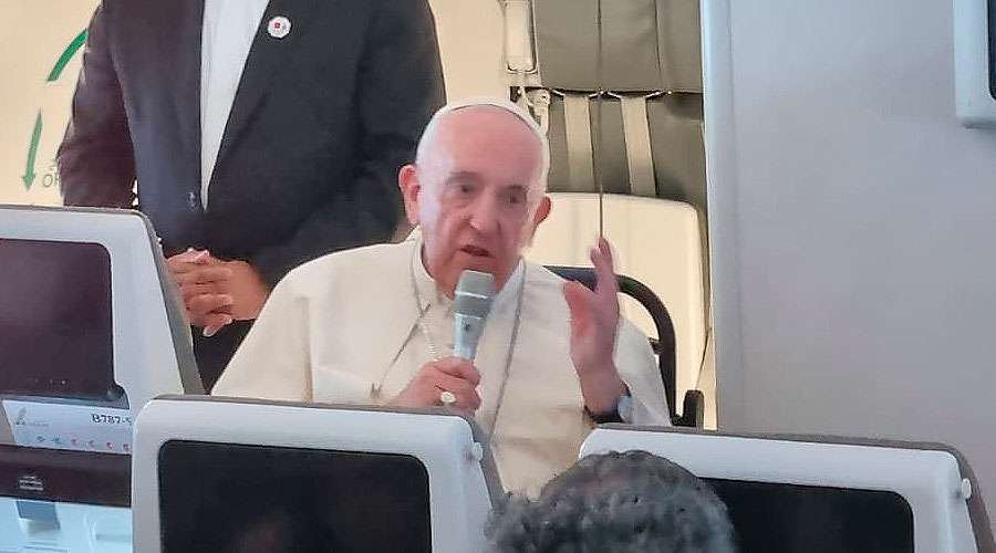 Papa Francisco explicó los esfuerzos del Vaticano para poner fin a la guerra en Ucrania – ACI Prensa