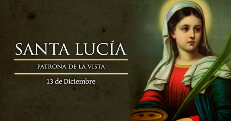 Santo del día: Santa Lucía, intercesora de quienes sufren problemas de visión – Blu Radio
