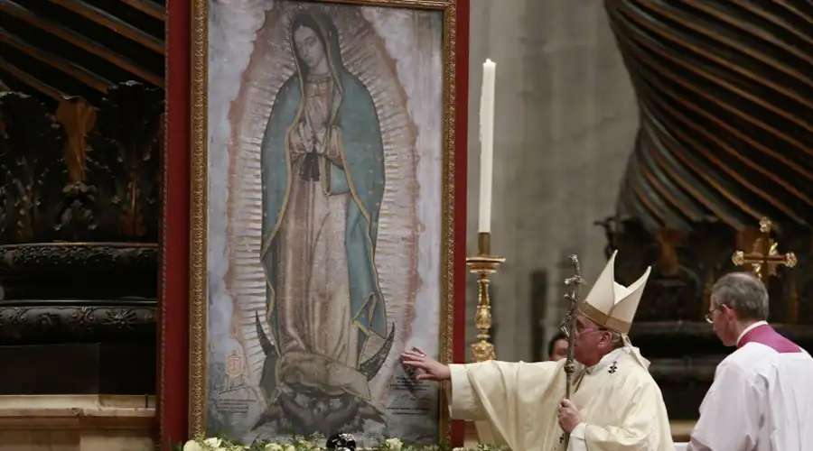 Así llegó esta imagen de la Virgen de Guadalupe desde México hasta el Papa Francisco – ACI Prensa