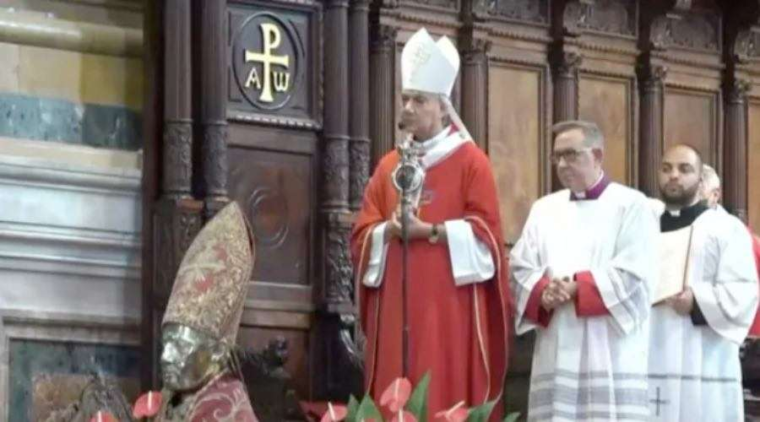La sangre de San Genaro se licúa milagrosamente por tercera vez este año – ACI Prensa