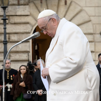 El Papa llora por la martirizada Ucrania ante la Inmaculada – Catholic.net