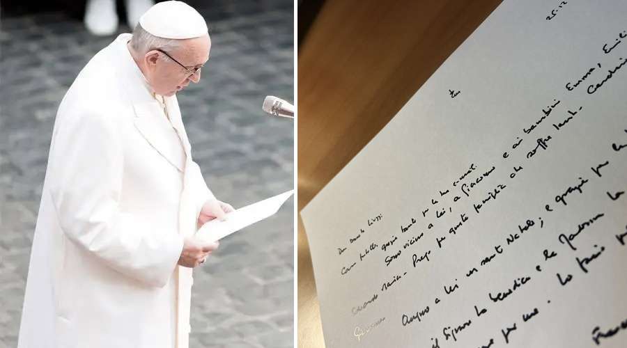 El Papa llama a joven viudo que perdió a su esposa tras el parto de sus hijos gemelos – ACI Prensa