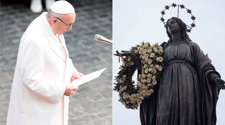 El Papa invita a rezar a la Inmaculada Concepción para tener una vida de santidad – ACI Prensa