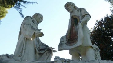 Conoce la imagen de San Juan Diego con la Virgen de Guadalupe en los Jardines Vaticanos – ACI Prensa
