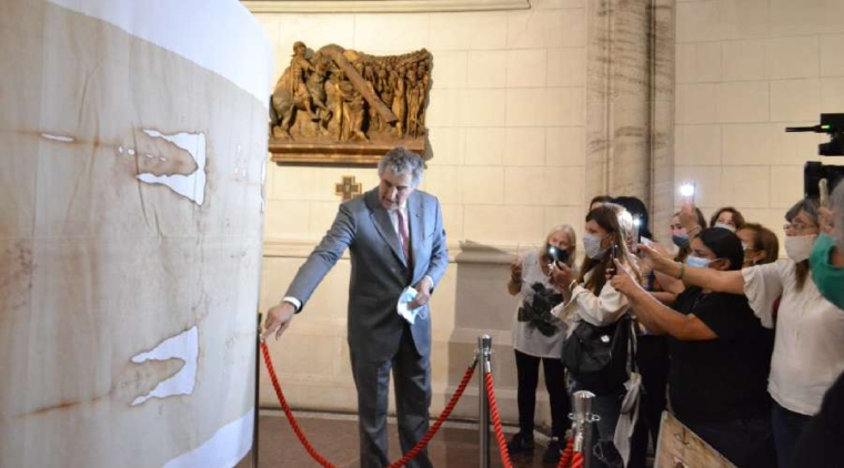 Réplica de la Sábana Santa llega a la Diócesis de Mar del Plata en … – ACI Prensa