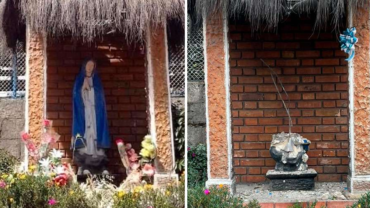 Sujeto destruye imagen de la Virgen María – ACI Prensa