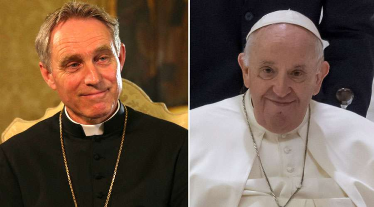 Vaticano: Papa Francisco recibe al secretario de Benedicto XVI – ACI Prensa