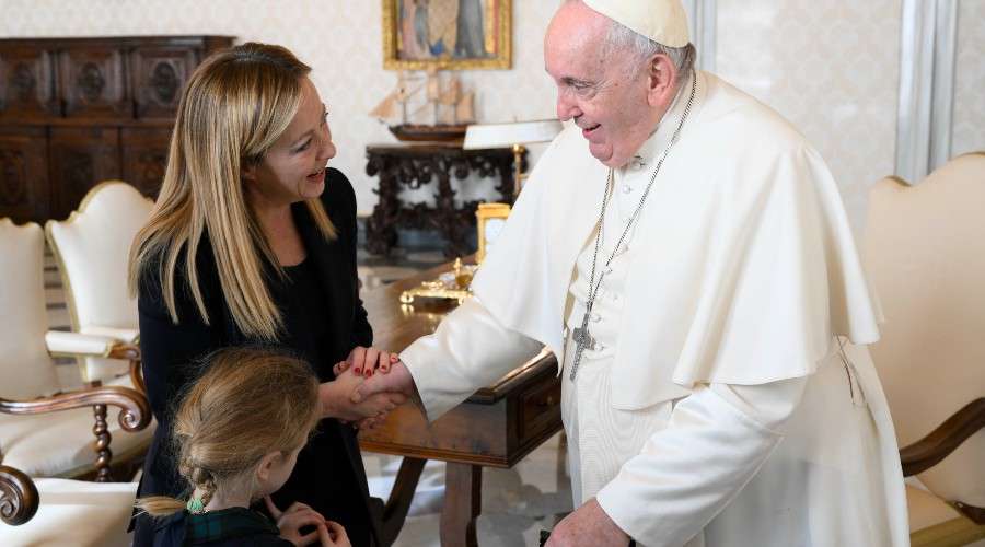 El Papa recibe en el Vaticano a Giorgia Meloni, Primera Ministra de … – ACI Prensa