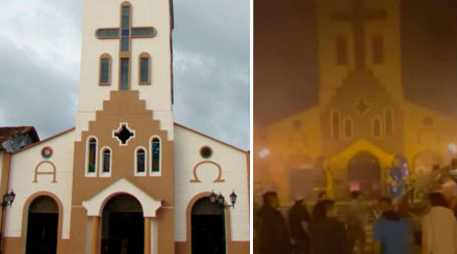 Incendio destruye parte de iglesia de Nuestra Señora del Carmen – ACI Prensa