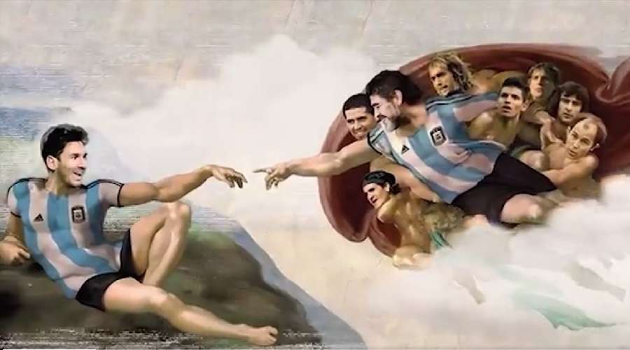 Un video que iguala a Maradona y Messi con Dios causa polémica … – ACI Prensa