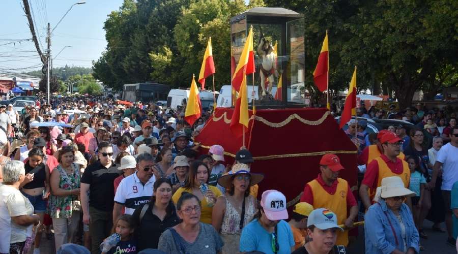 Miles celebraron a San Sebastián en Chile – ACI Prensa