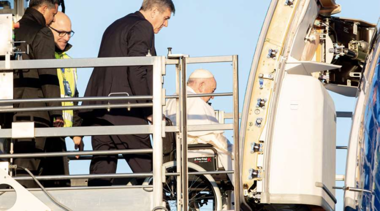 El Papa viaja desde Roma hacia República Democrática del Congo – ACI Prensa