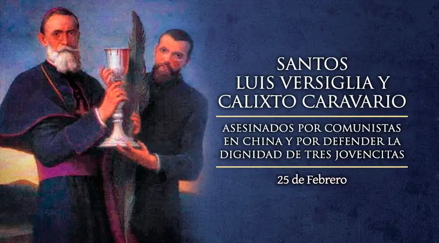 Santos Luis Versiglia y Calixto Caravario