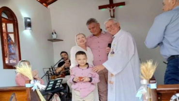 Niño pide y recibe como regalo de cumpleaños una capilla en Brasil