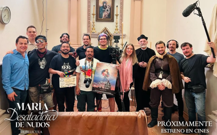 Comienza el rodaje de película sobre la Virgen Desatadora de Nudos en México