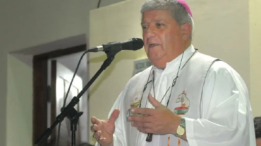 Obispo alerta sobre los “tiempos difíciles” que se viven en Argentina