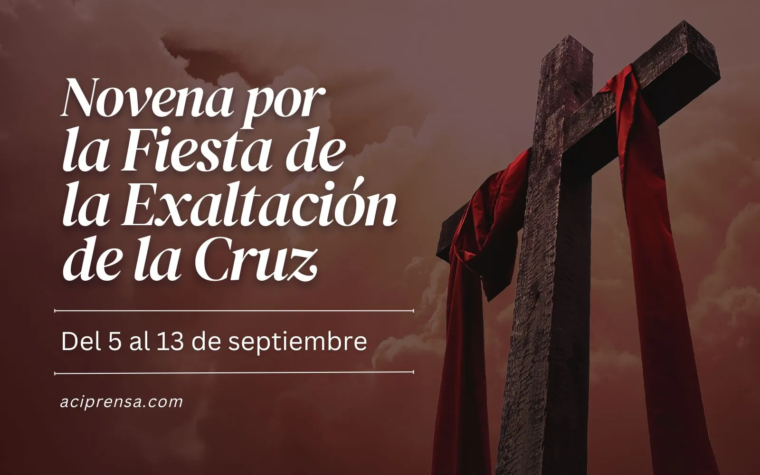 Hoy inicia la novena por la Fiesta de la Exaltación de la Santa Cruz