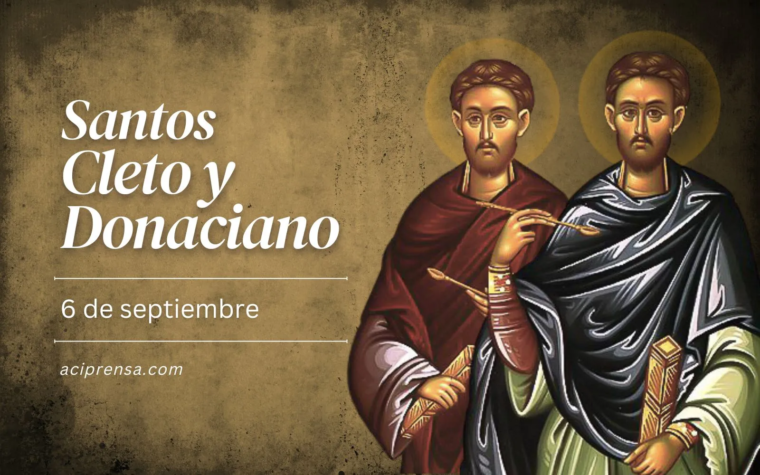 Hoy se celebra a los santos Cleto y Donaciano, mártires del siglo V