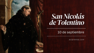 Hoy celebramos a San Nicolás de Tolentino, intercesor de las almas del purgatorio
