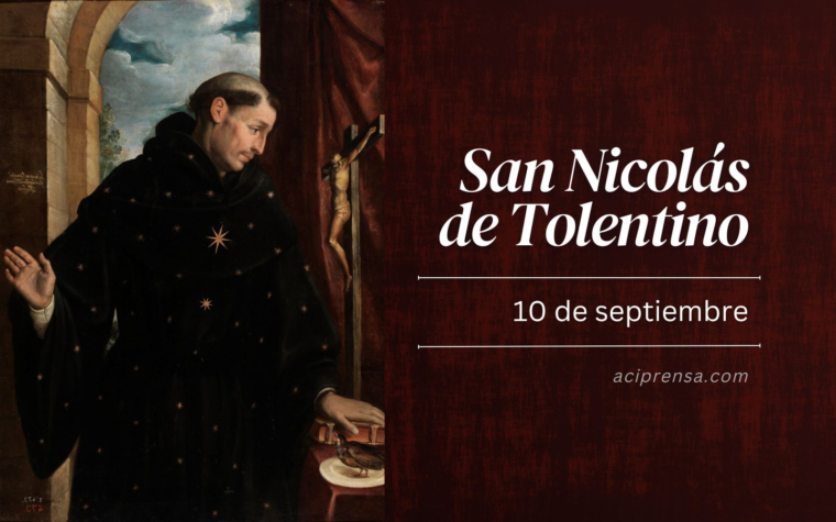 Hoy celebramos a San Nicolás de Tolentino, intercesor de las almas del purgatorio