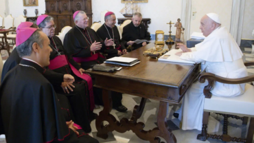 El Papa Francisco recibe a la nueva presidencia del CELAM