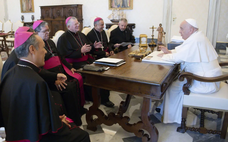 El Papa Francisco recibe a la nueva presidencia del CELAM