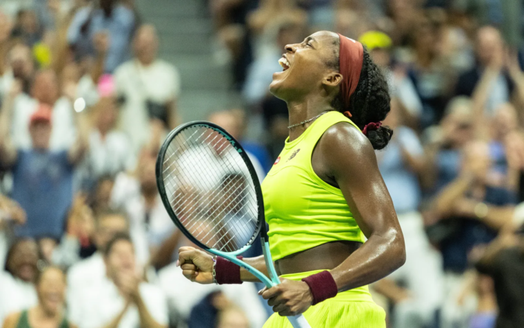 La nueva campeona del US Open rezó tras ganar la final
