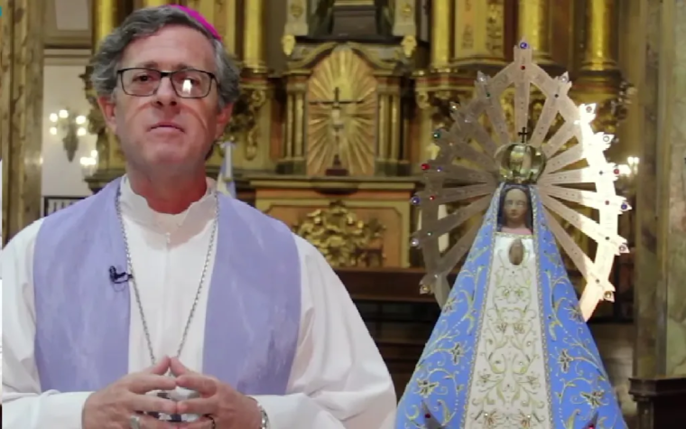 Arzobispo invita a caminar a Luján y ponerse en manos de la Virgen