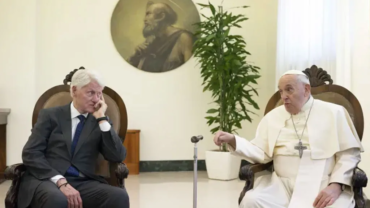 El Papa Francisco dialogará con Bill Clinton, expresidente de Estados Unidos