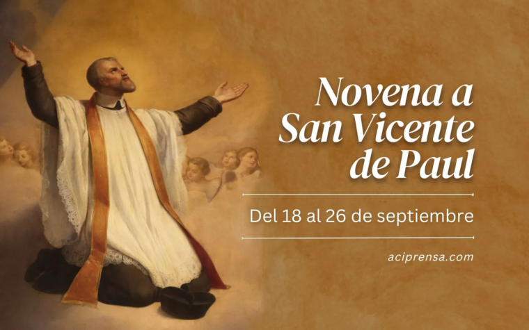 Hoy inicia la novena a San Vicente de Paul, patrono de las obras de caridad