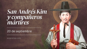 Hoy celebramos a San Andrés Kim y compañeros, mártires de Corea