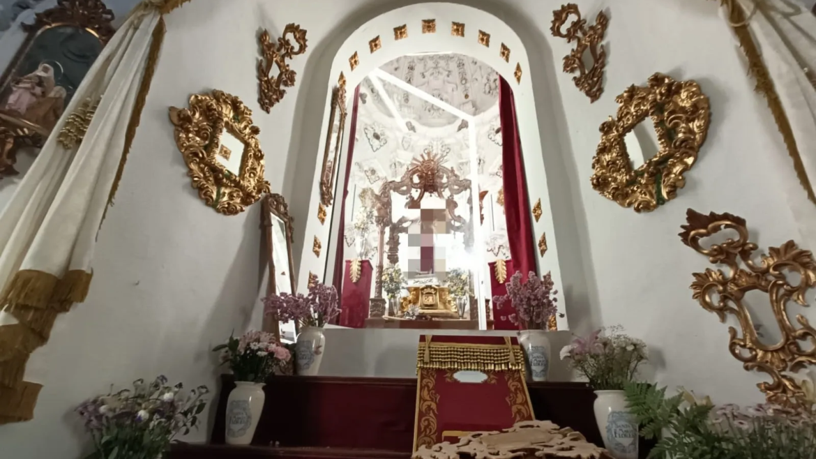 Profanan en España el santuario de una Virgen cuyo nombre viajó a Marte con la NASA