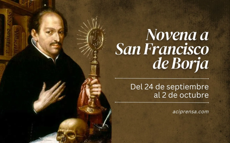 Hoy inicia la novena a San Francisco de Borja