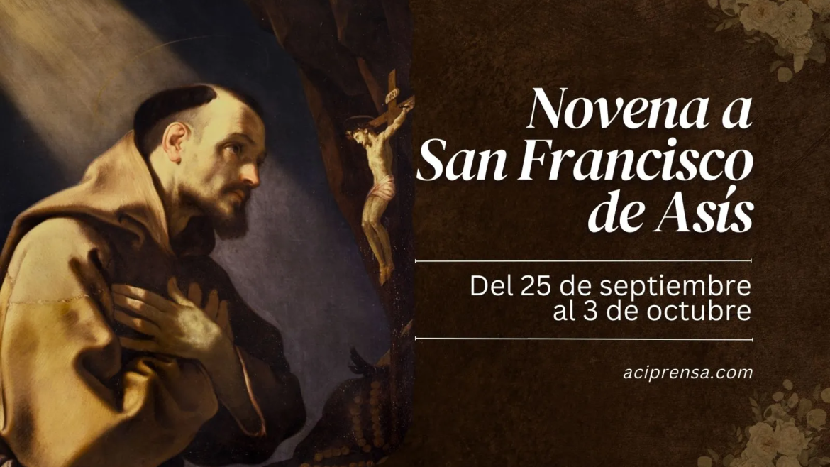 Hoy comienza la novena a San Francisco de Asís
