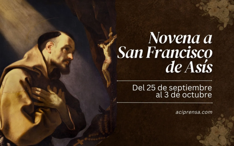 Hoy comienza la novena a San Francisco de Asís