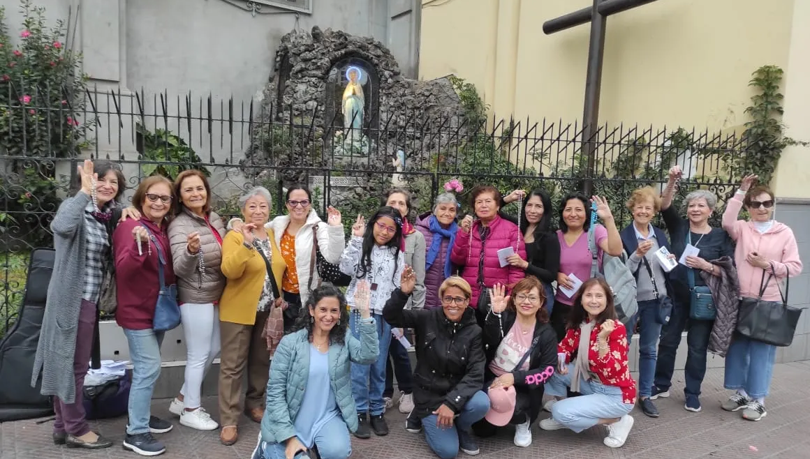 Invitan a unirse al Rosario Mundial de Mujeres en varias ciudades del Perú
