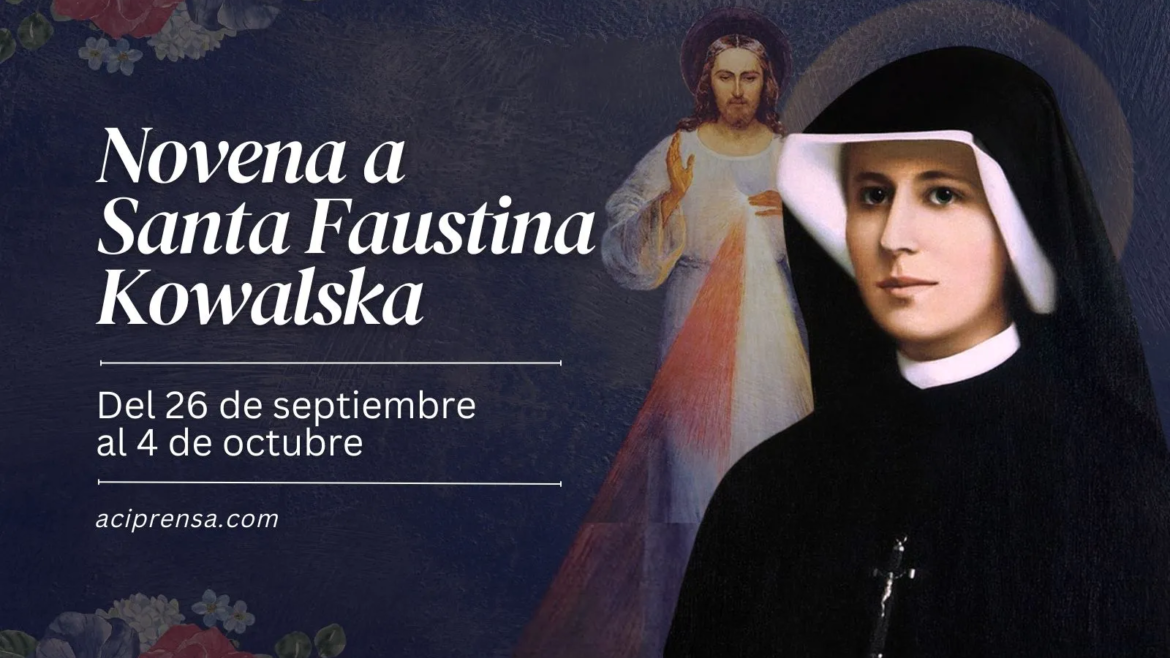 Hoy comienza la novena a Santa Faustina Kowalska, apóstol de la Divina Misericordia
