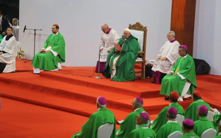 Homilía del Papa Francisco en la Misa desde el estadio Estepa Arena de Mongolia