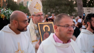Franciscanos celebran a los santos arcángeles en Tierra Santa
