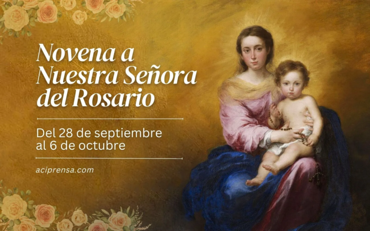 Hoy se inicia la novena a Nuestra Señora del Santo Rosario