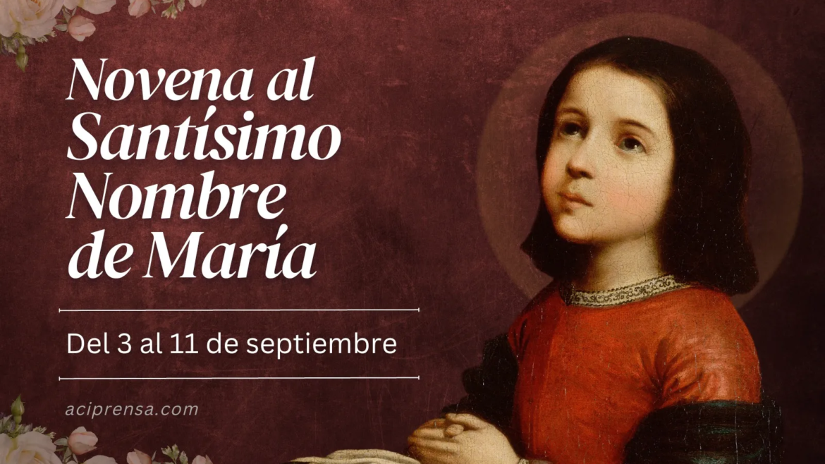 Hoy iniciamos la novena al Santísimo Nombre de María