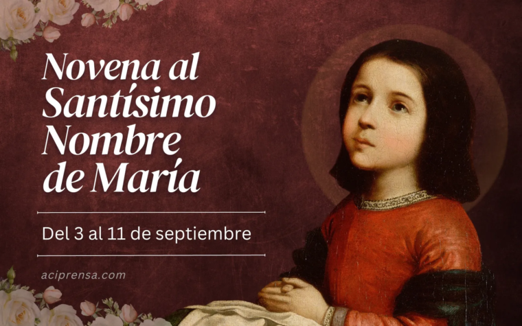 Hoy iniciamos la novena al Santísimo Nombre de María