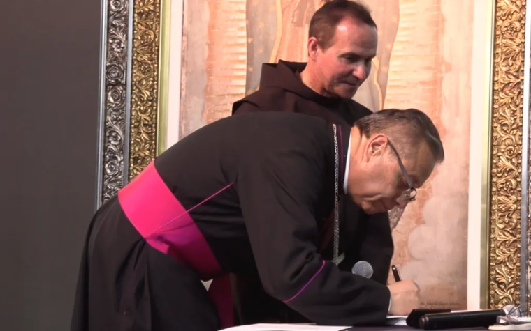 Pontificia Academia Mariana firma acuerdo para difundir devoción a la Virgen de Guadalupe