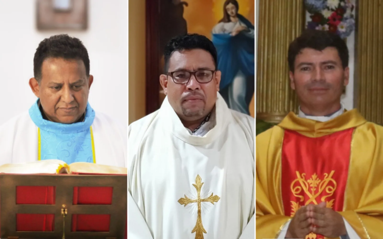 3 sacerdotes son detenidos en operativo de la dictadura en Nicaragua