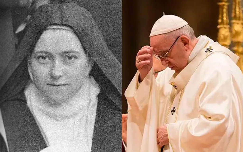 La hermosa oración del Papa Francisco a Santa Teresita del Niño Jesús en su nuevo documento
